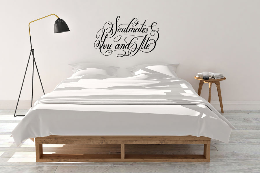 Wall Decal Soulmates You and Me Sticker 33