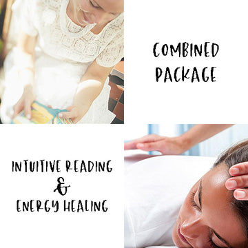 Combined Package - Intuitive Reading & Energy Healing Session In Person or Remotely (FaceTime/Zoom)